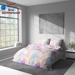 Постільна білизна “LeLIT” B-1194, Бязь, Двоспальна