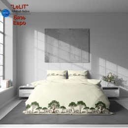 Постільна білизна “LeLIT” B-1193, Бязь, Євро