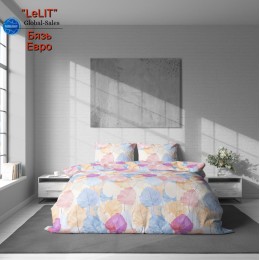 Постільна білизна “LeLIT” B-1194, Бязь, Євро