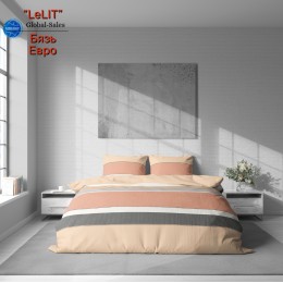 Постільна білизна “LeLIT” B-1199, Бязь, Євро