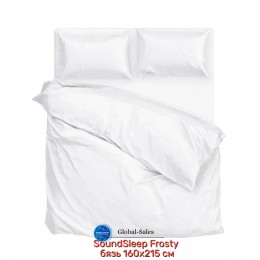 Пододеяльник SoundSleep Frosty бязь 160х215 см белый (94017199)