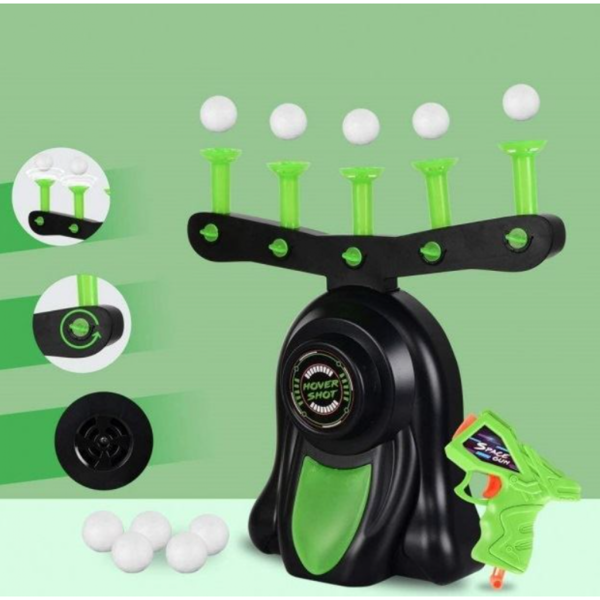 Пістолет з мішенню - аеротир (777)