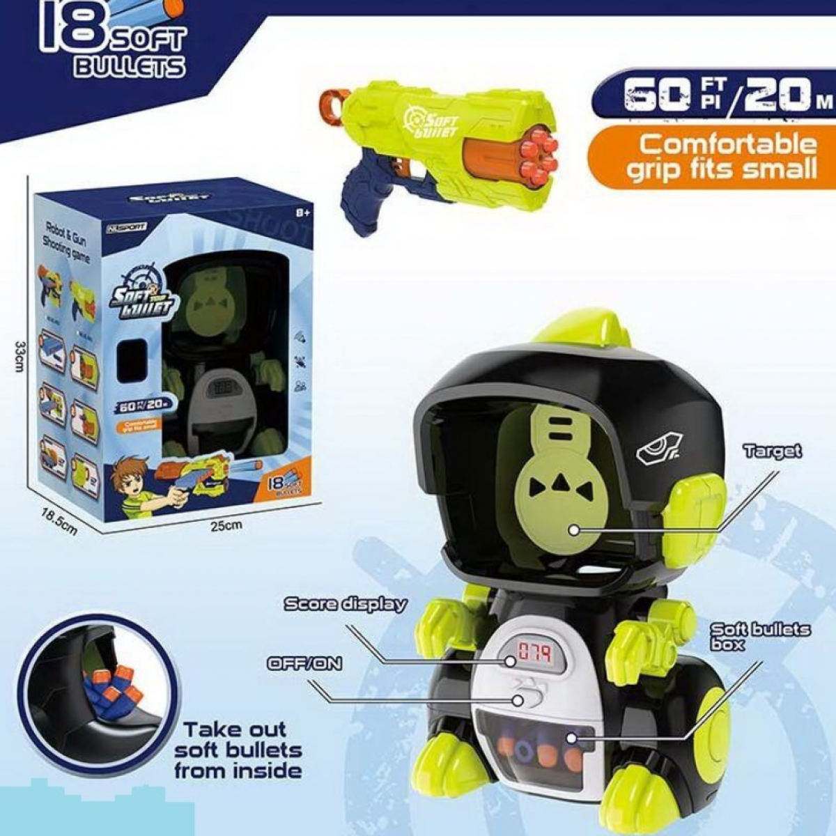 Пістолет з мішенню (06 U  NL)