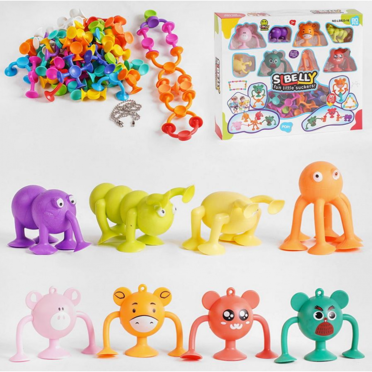 Конструктор  Technok Toys (23-16)  80 деталей