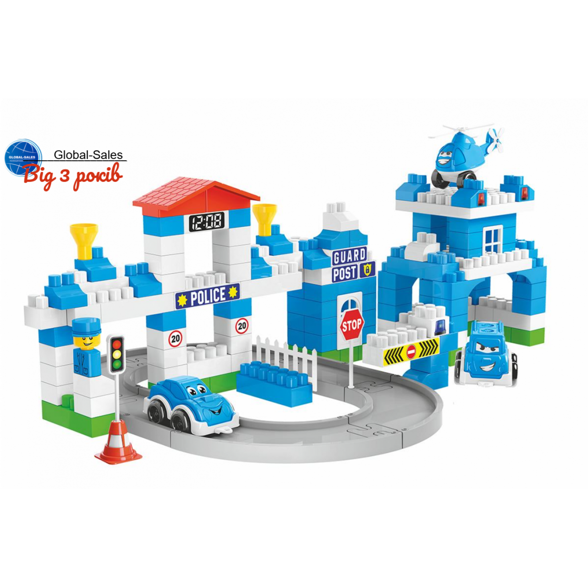 Конструктор  "Technok Toys" відділок поліції ( 8447 ) 180 деталей