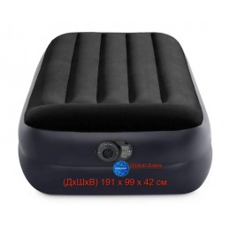  Надувная кровать со встроенным электронасосом Intex 64122 (191 x 99 x 42см)