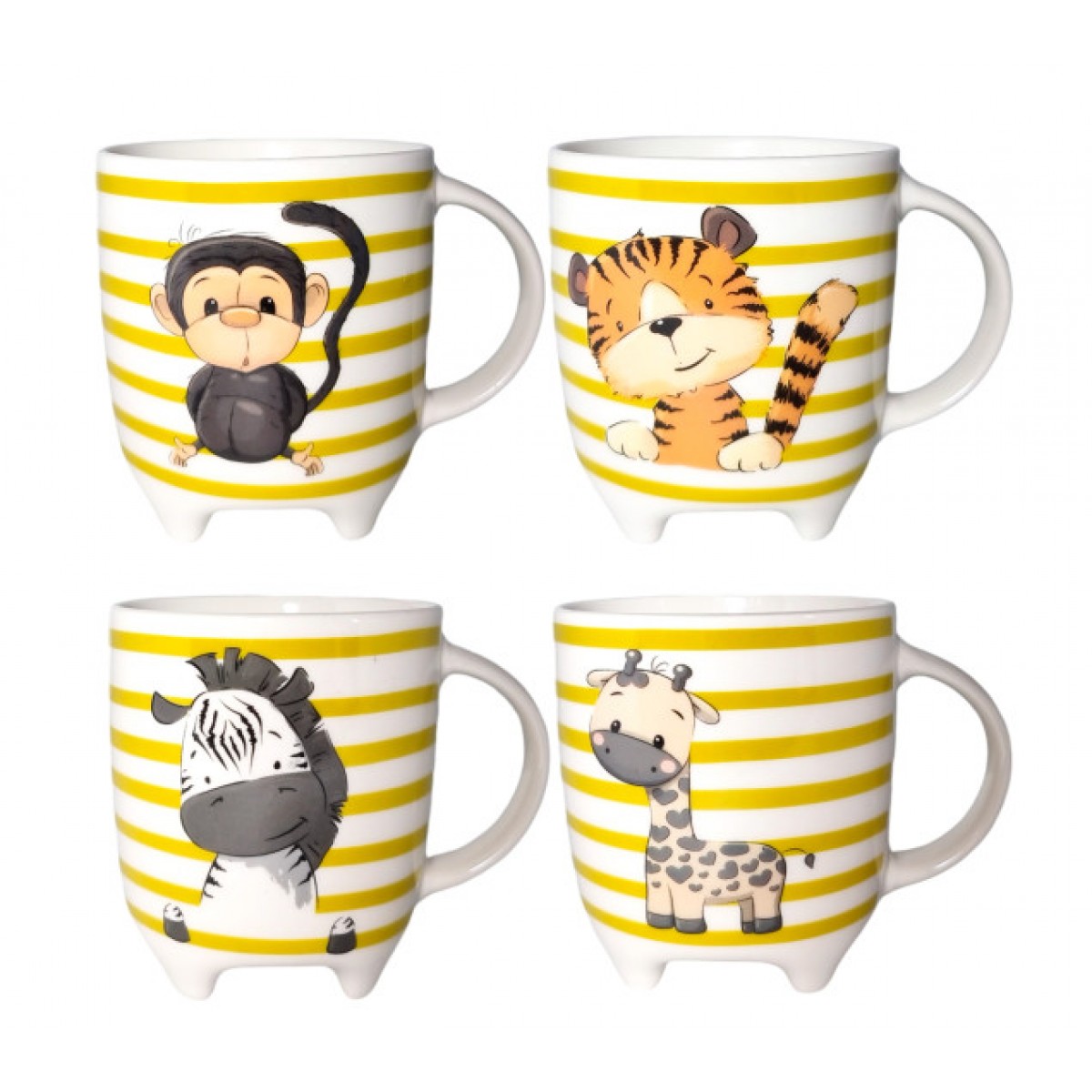  Чашка ANIMALS 1 360мл 4160-81