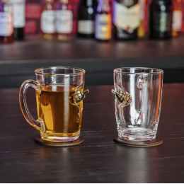 Набір на 2 чашки (з лимонками)