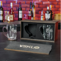 Набір на 2 чашки (з кубиками)