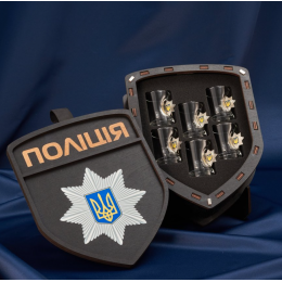 Набір чарок Шеврон маленький (Поліція)