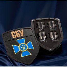 Набір склянок Шеврон великий (СБУ)