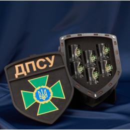 Набір чарок Шеврон маленький (ДПСУ)